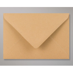 Enveloppes C6 kraft pour faire-part