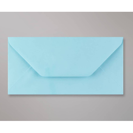 Enveloppes DL bleu pour faire-part