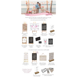 Wedding Box Gold - Kit Revendeur