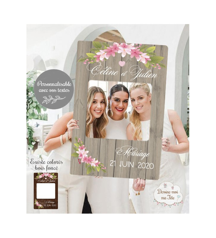 Cadre Photo Booth Cadre A Selfies Personnalise Theme Champetre Bois Cadre Photo Booth Cadre A Selfies Personnalise Theme Champetre Bois