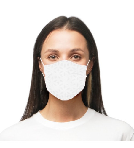 Masque personnalisé mariage réutilisable (catégorie 1) - vierge