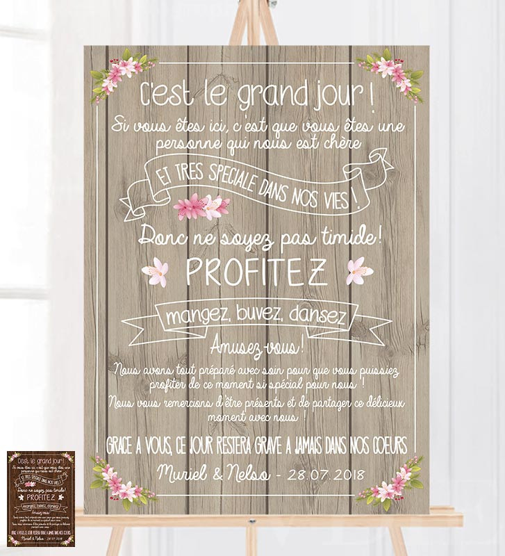 Affiches personnalisées anniversaire, naissance, mariage • La Craie co.