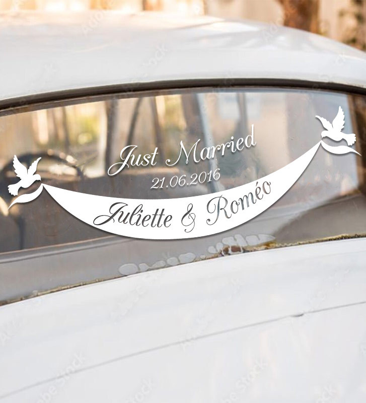 Stickers pour enveloppes mariage