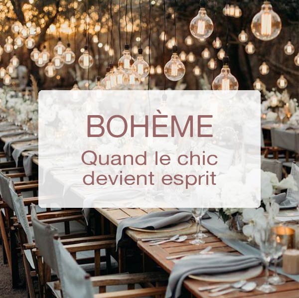 Thème Mariage Bohème