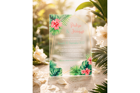 Invitation mariage transparente en acrylique : le guide complet 2026