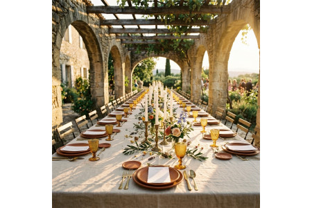 Mariage en Provence : papeterie et décoration pour un mariage destination